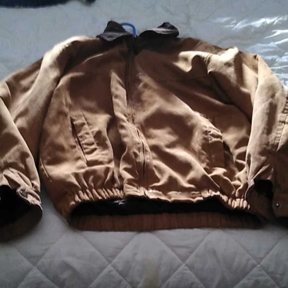 Brown winter jacket